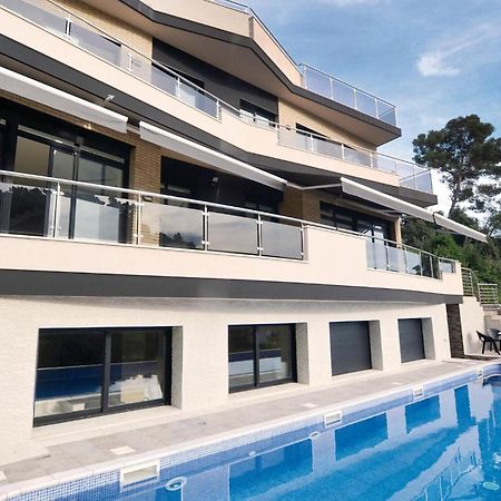 Nice Home In Santa Susanna With House Sea View Exterior foto